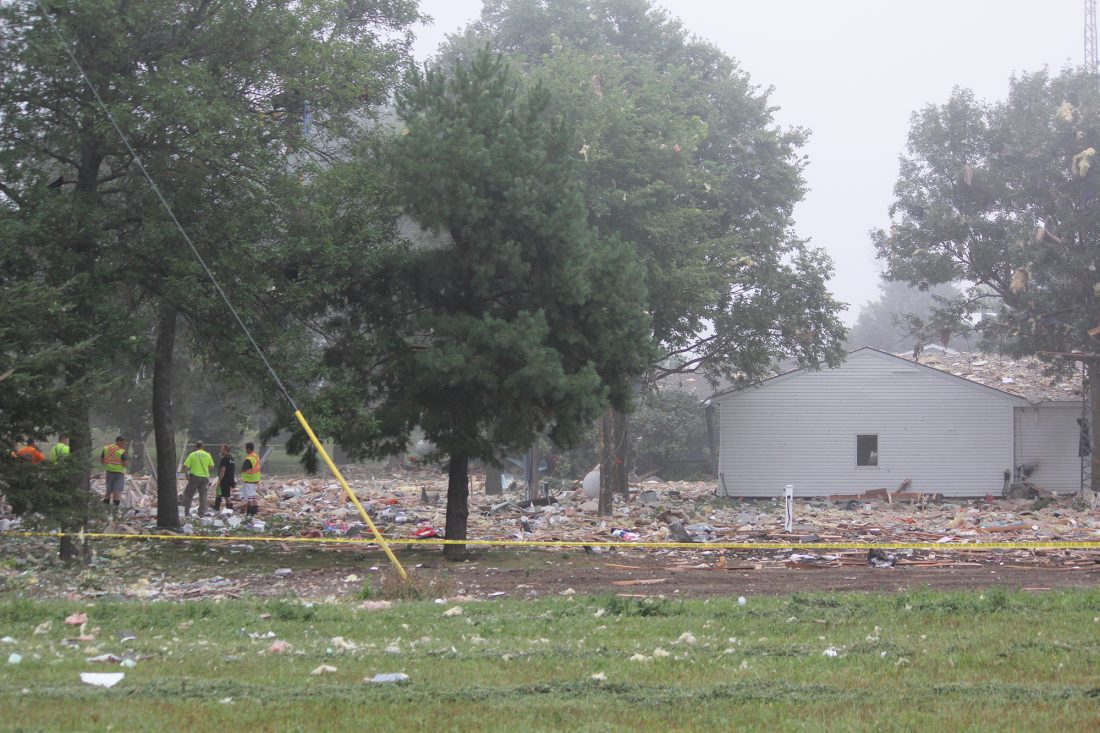 Explosion levels house News, Sports, Jobs Marshall Independent